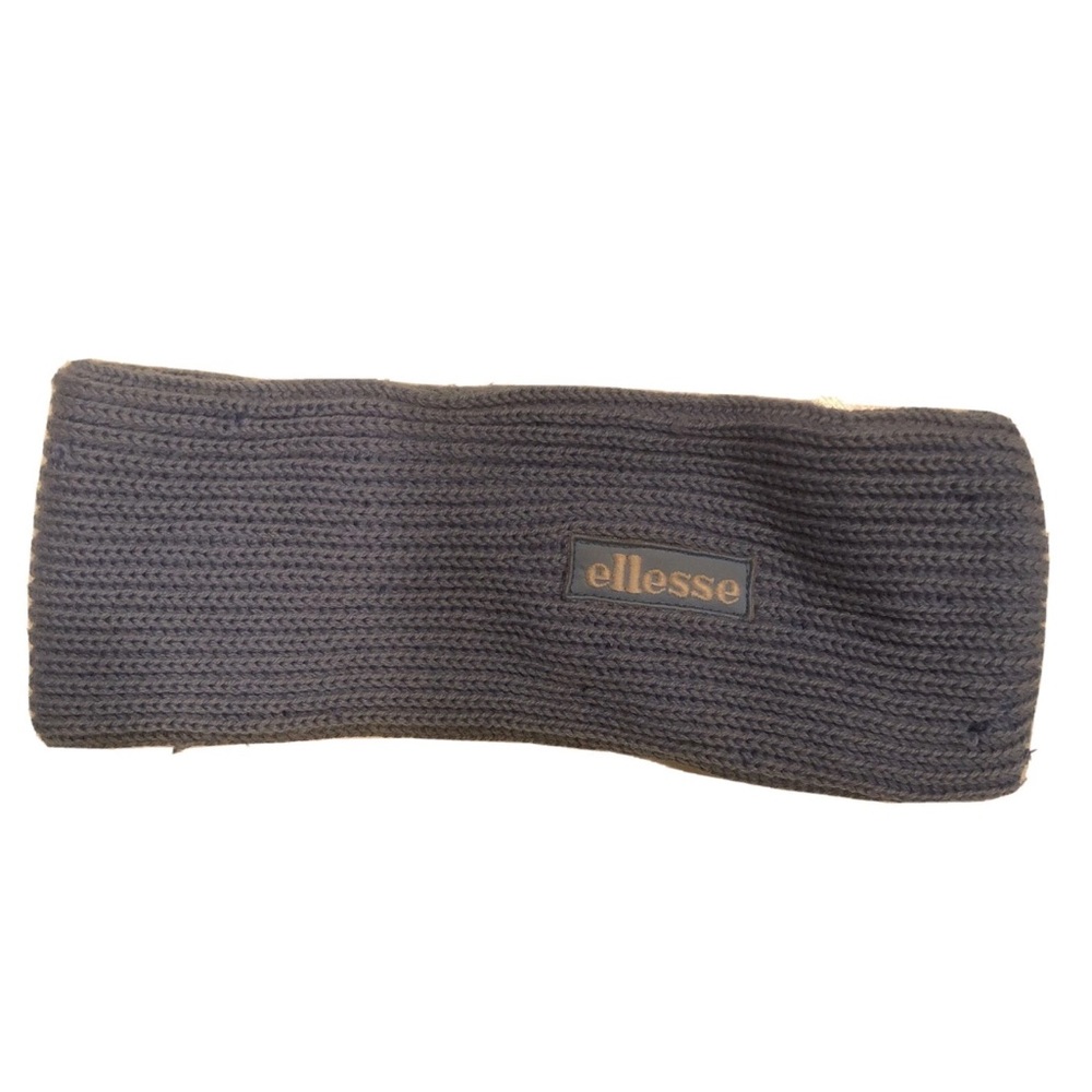 Ellesse blue Knit Headband vintage